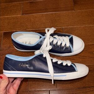 Cole Han- Air Laurie lace up sneaker in pacific